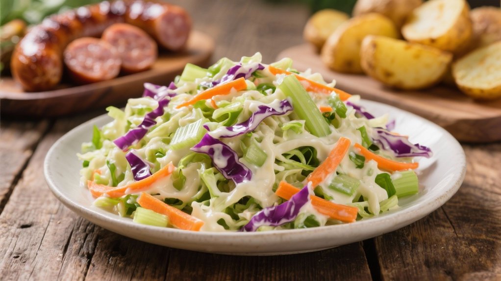 crisp coleslaw tangy dressing