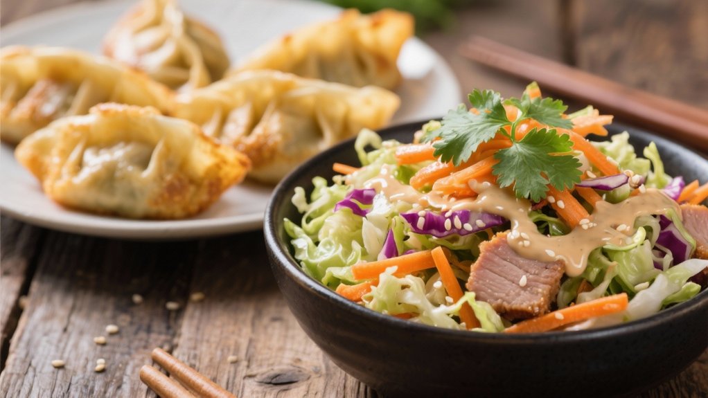 crisp coleslaw with sesame