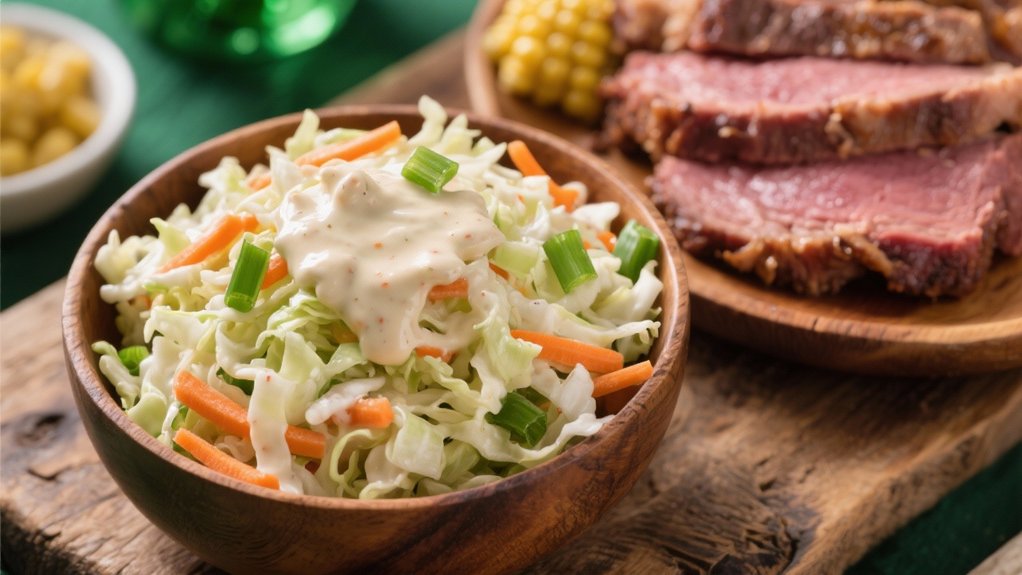 crisp coleslaw with variations