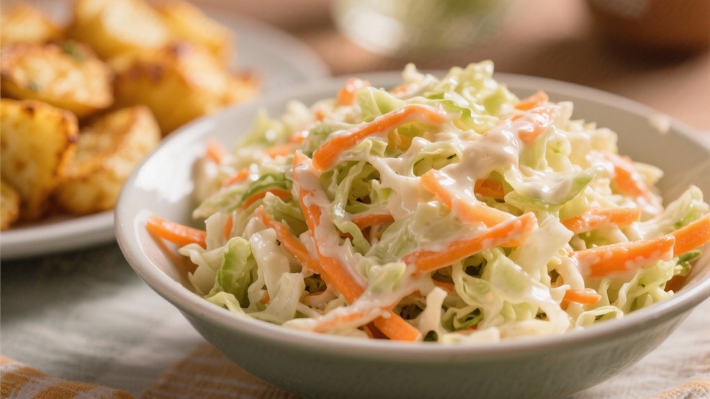 crisp coleslaw with versatility