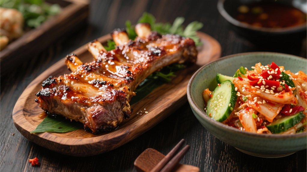 crisp cucumber kimchi delight
