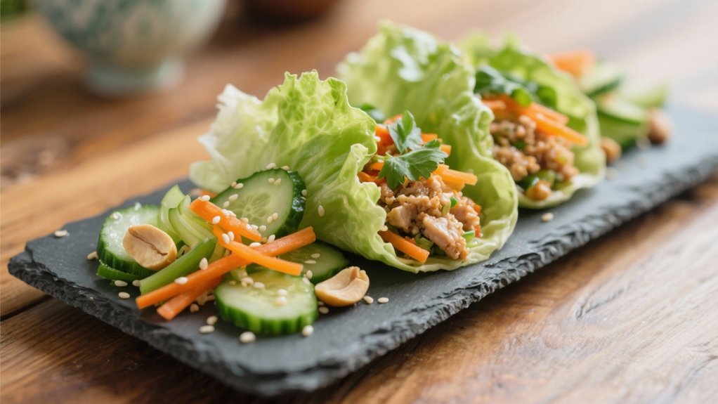 crisp cucumber salad complement