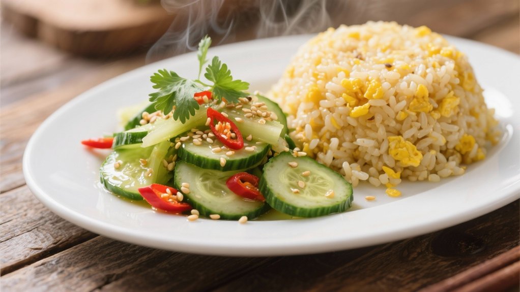 crisp cucumber salad delight