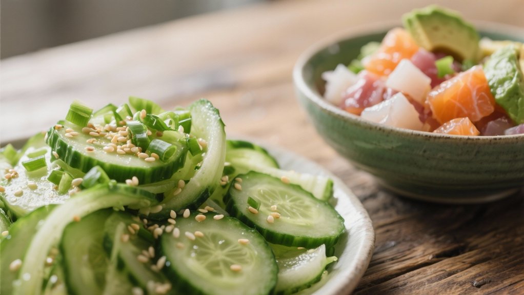 crisp cucumber salad delight