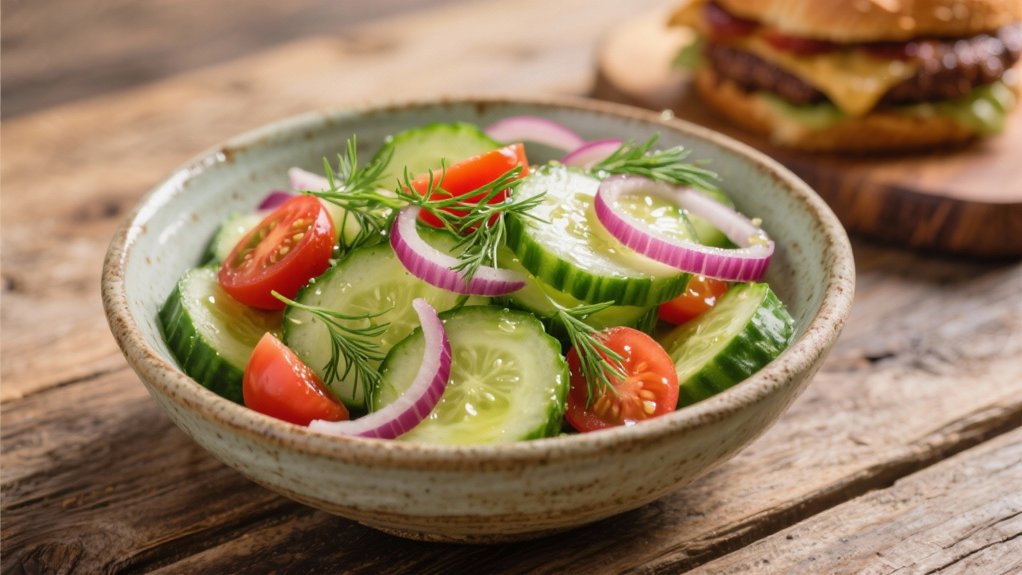 crisp cucumber salad dressing