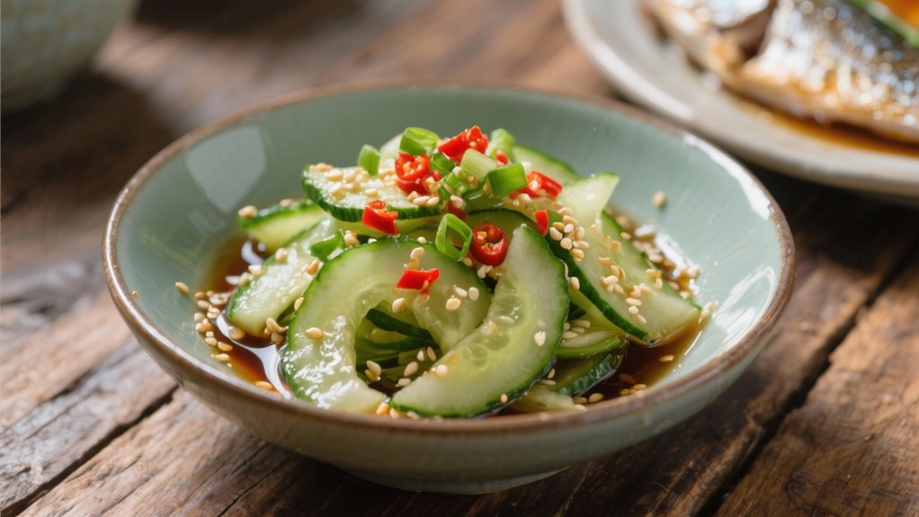 crisp cucumber salad recipe