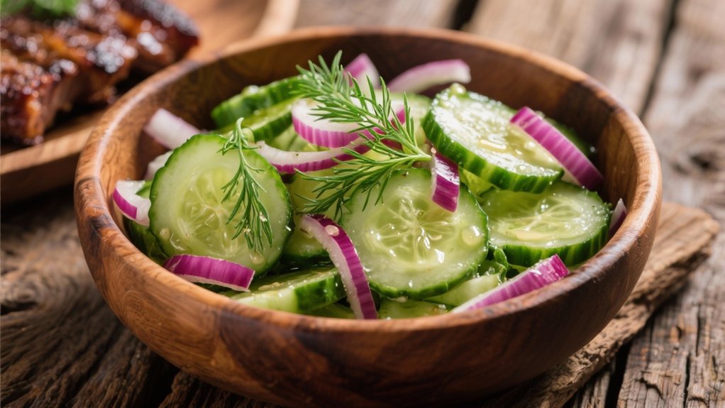 crisp cucumber salad recipe