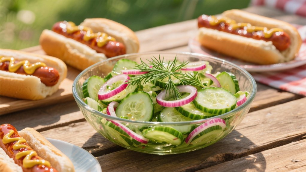 crisp cucumber salad recipe