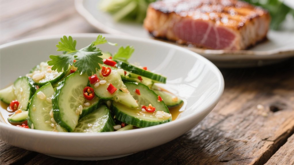 crisp cucumber salad recipe