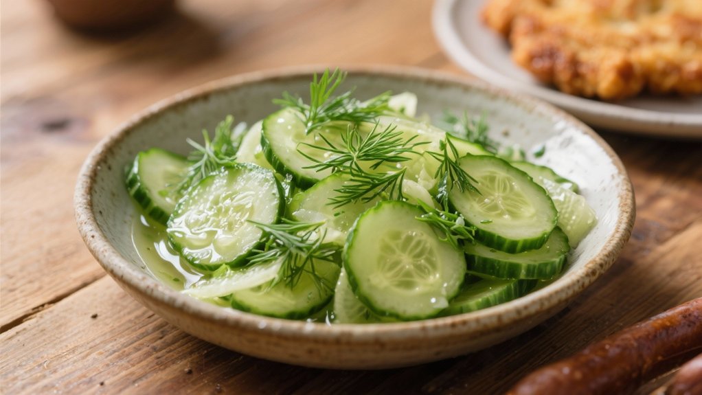 crisp cucumber salad recipe