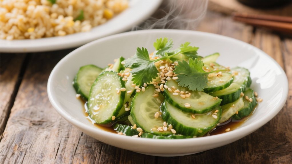 crisp cucumber salad recipe