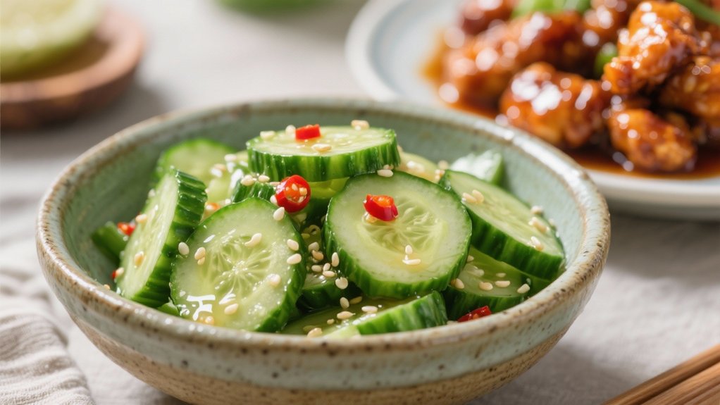 crisp cucumber salad recipe
