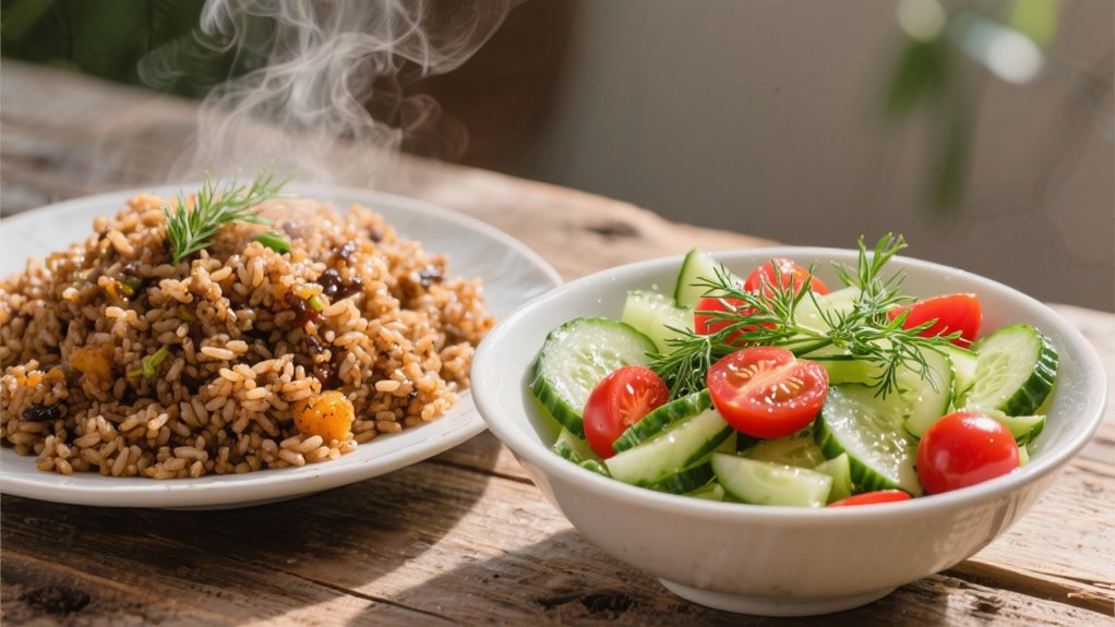 crisp cucumber salad variations