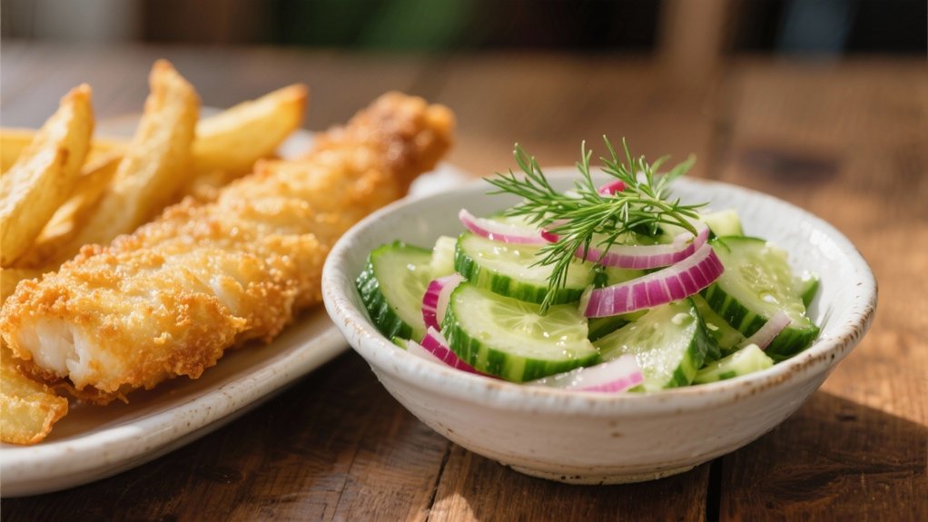 crisp cucumber salad variations
