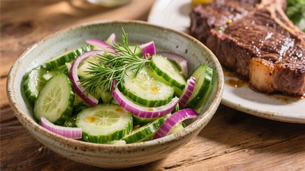 crisp cucumber salad versatility