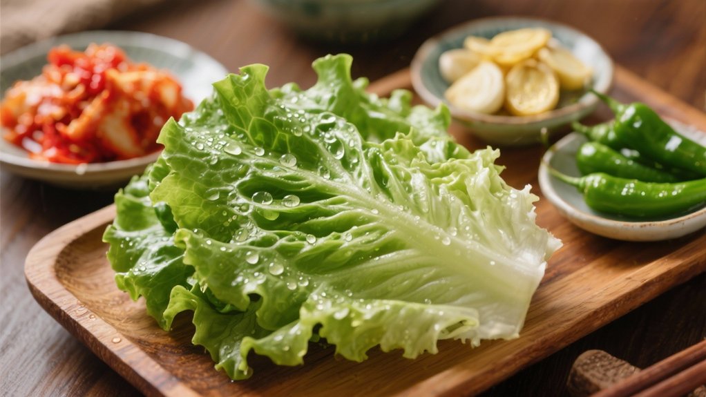 crisp lettuce for bossam