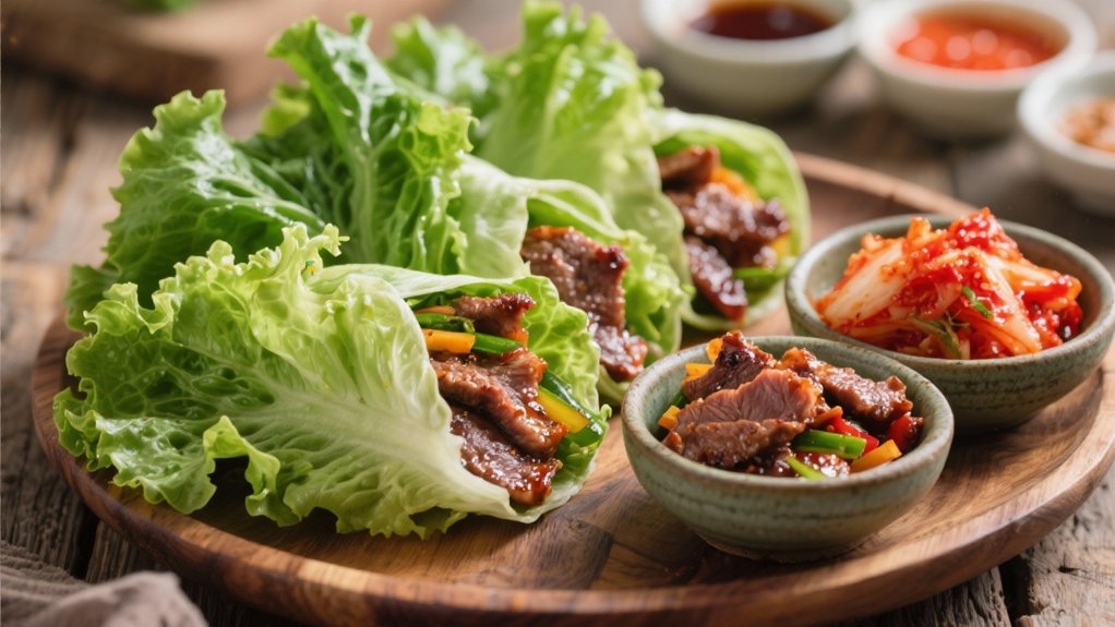crisp lettuce wraps delight