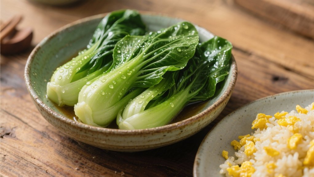 crisp nutrient rich green vegetable