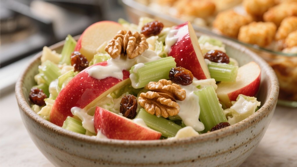 crisp refreshing contrast salad