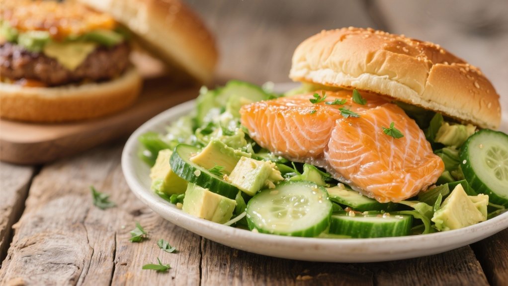 crisp refreshing cucumber avocado salad