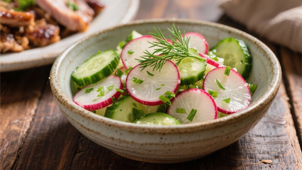 crisp refreshing flavorful salad