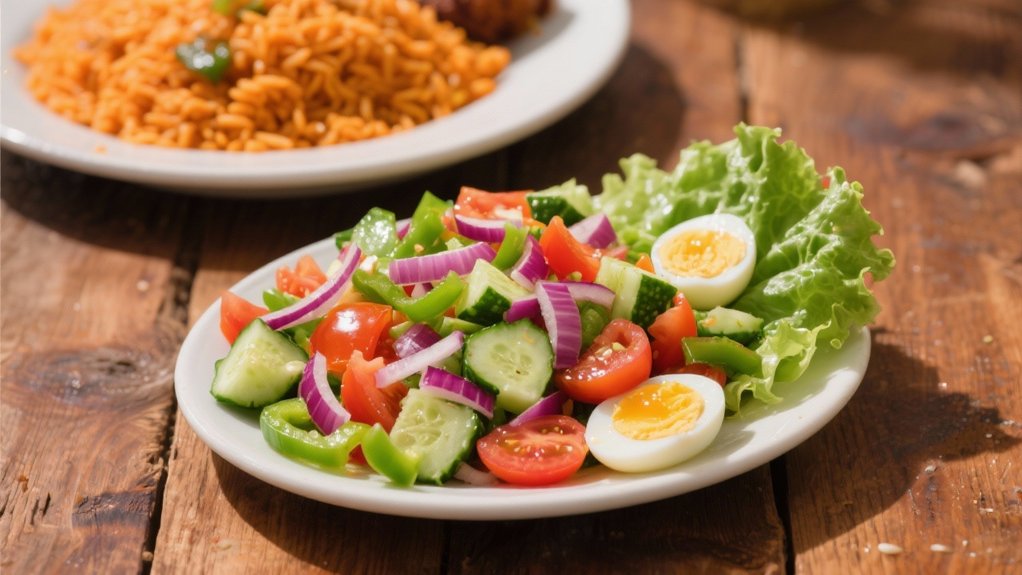 crisp refreshing nigerian salad