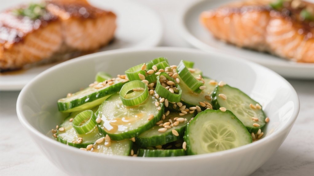 crisp refreshing sesame salad