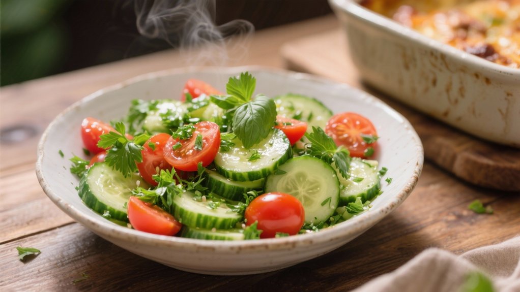 crisp refreshing summer salad