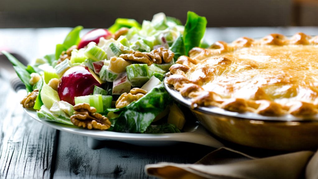 crisp refreshing waldorf salad