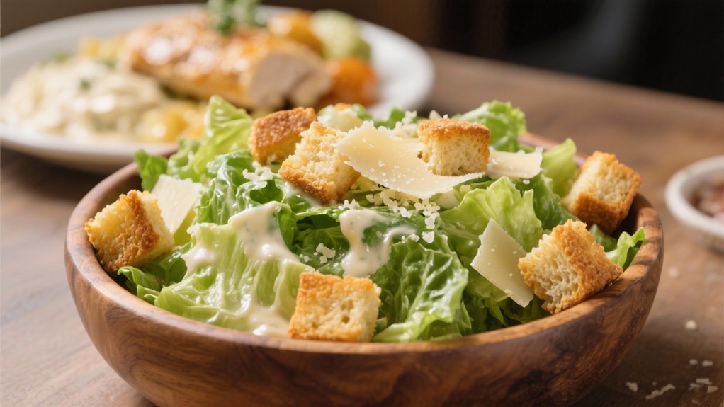 crisp romaine with customization
