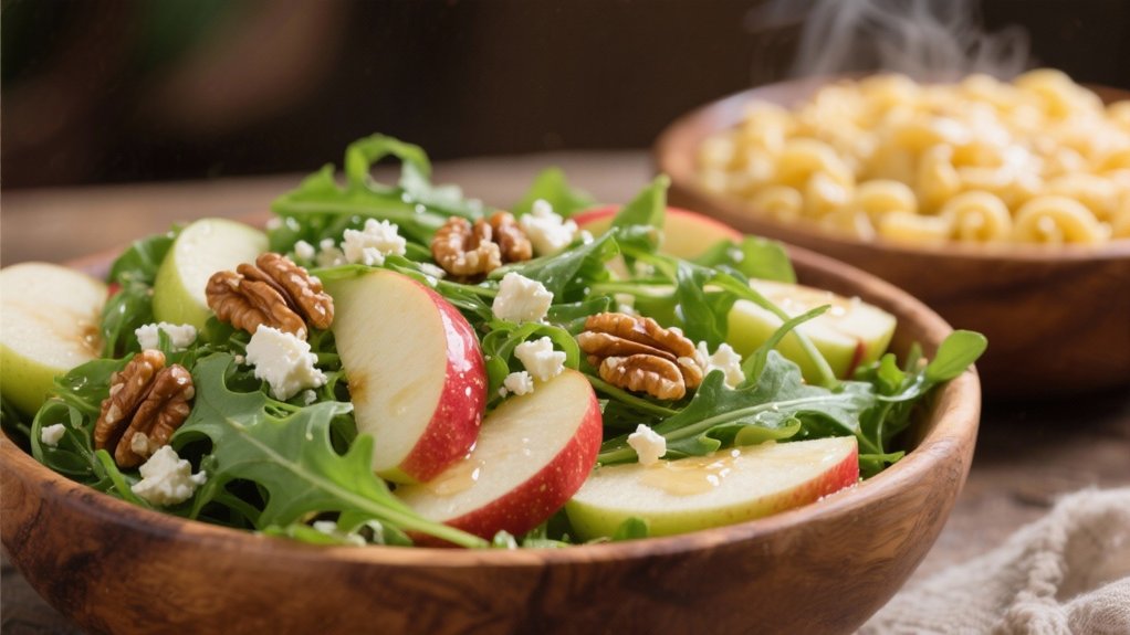 crisp sweet peppery salad