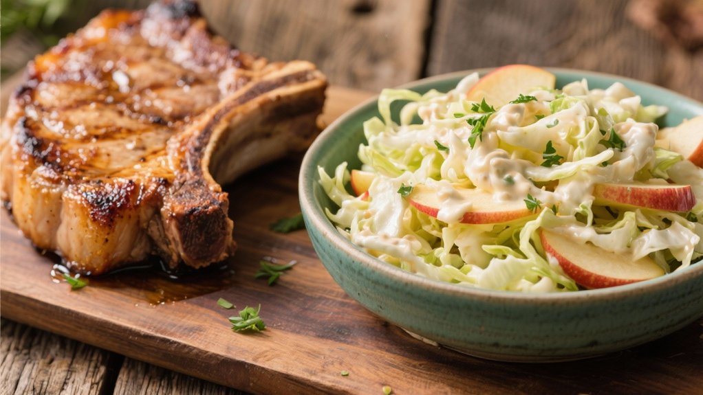 crisp tangy apple slaw