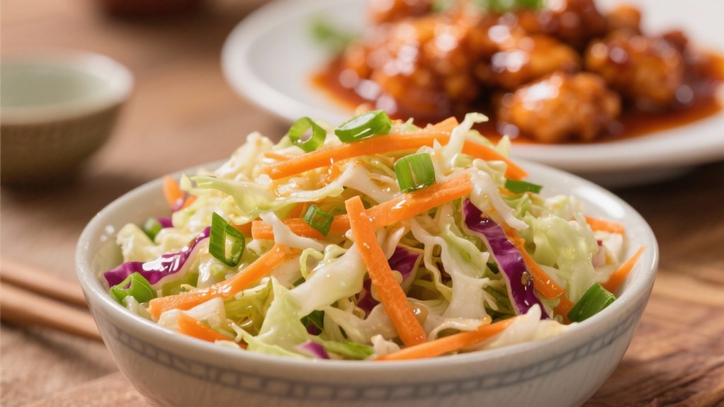 crisp tangy chinese coleslaw