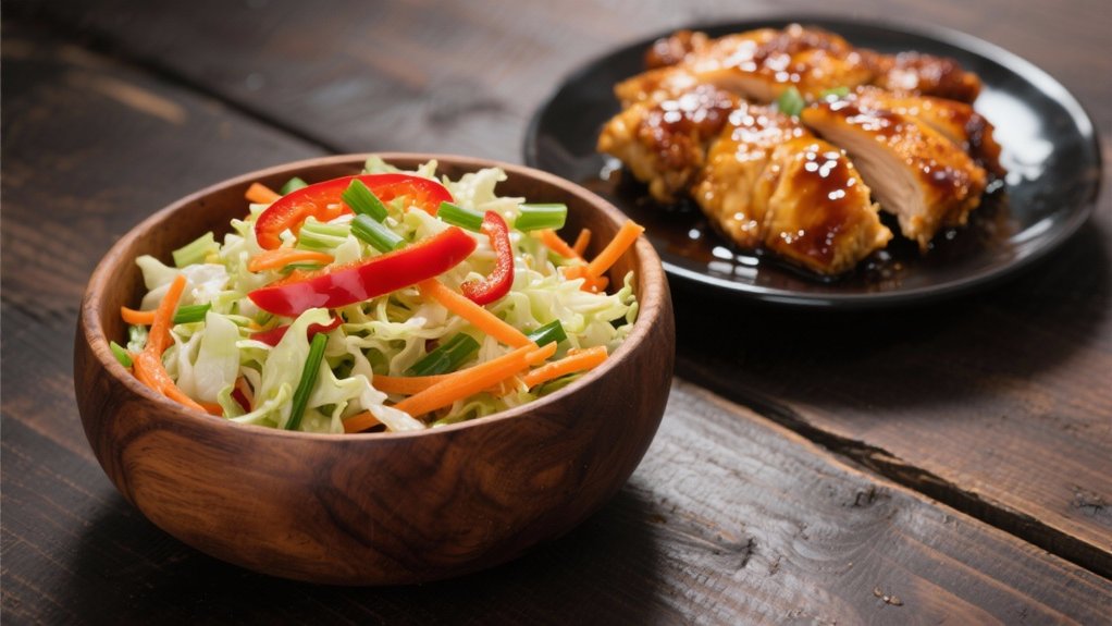 crisp tangy colorful slaw