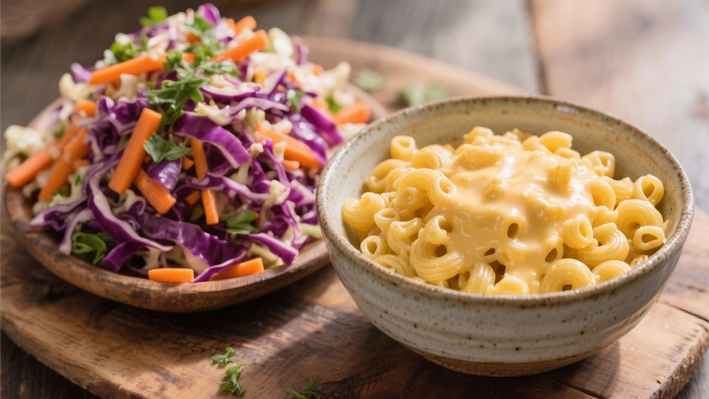 crisp tangy contrast coleslaw