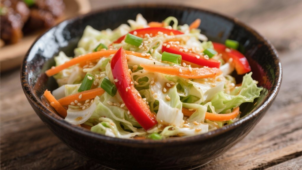 crisp tangy flavorful coleslaw