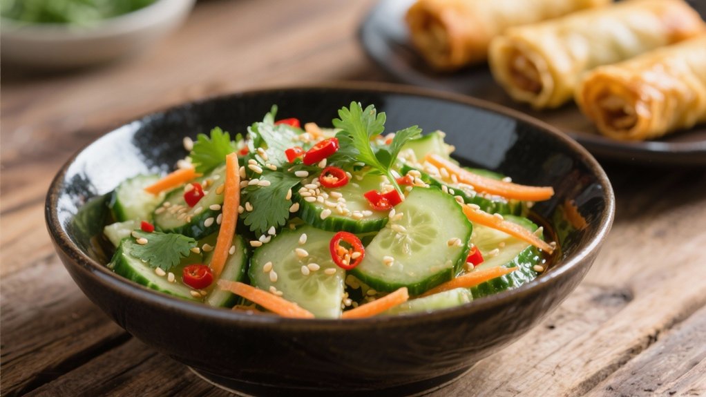 crisp tangy refreshing salad
