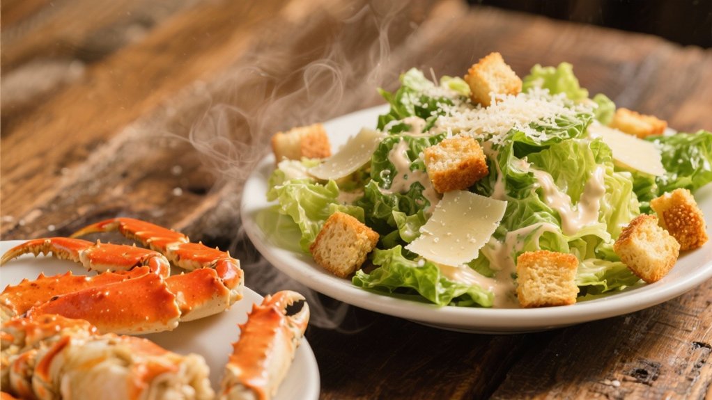 crisp tangy savory salad