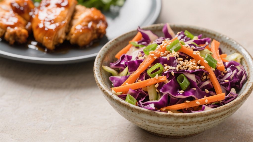 crisp tangy slaw pairing