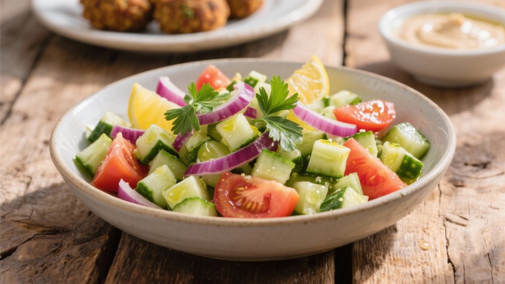 crisp vibrant israeli salad variations