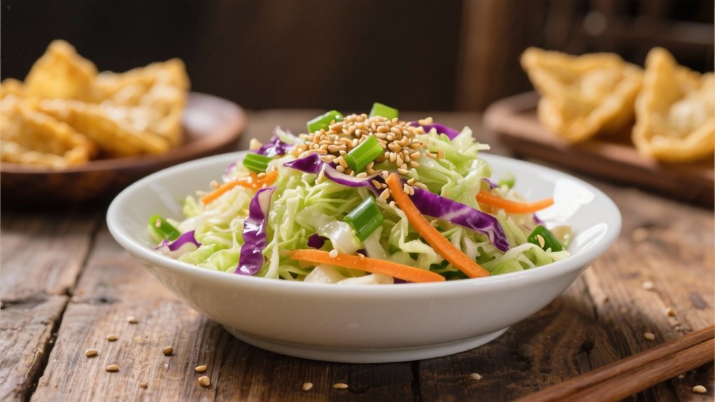 crisp vibrant tangy coleslaw