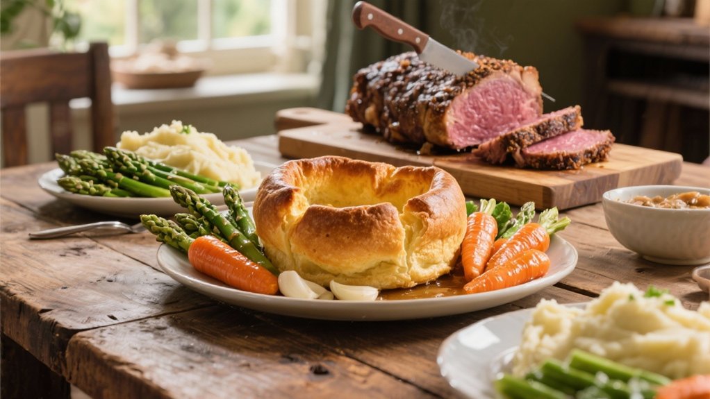 crispy airy yorkshire pudding
