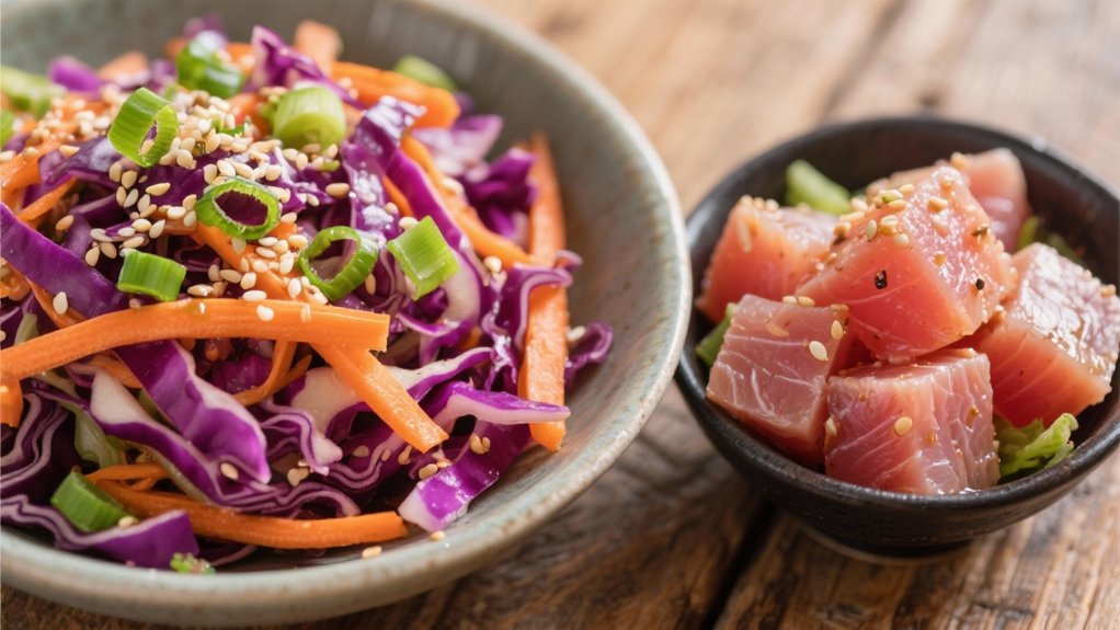 crispy asian slaw delight