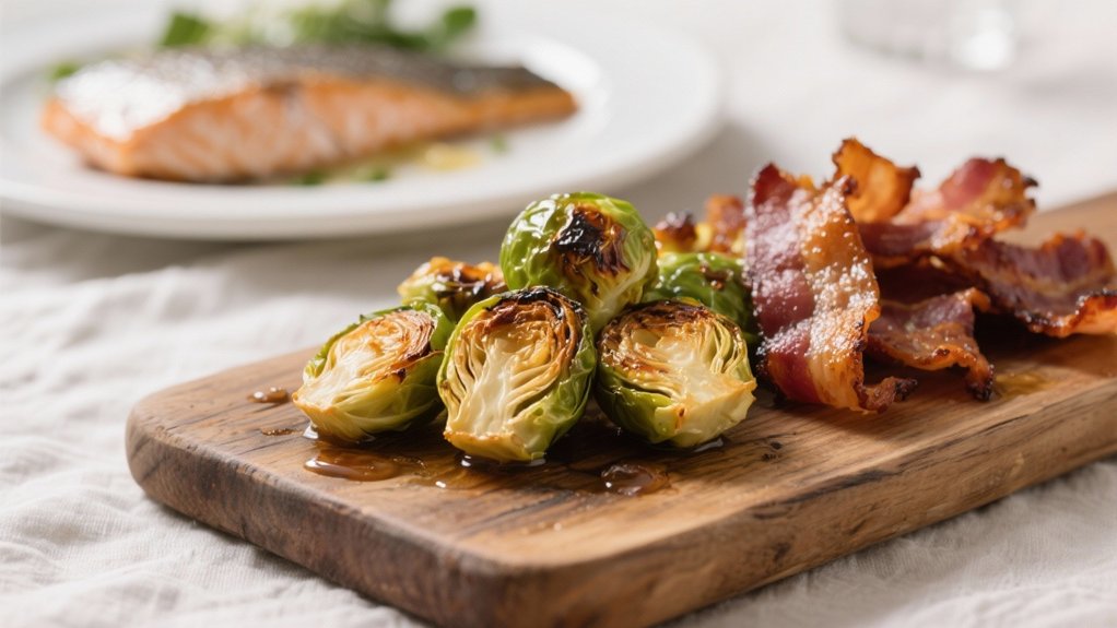 crispy bacon brussels flavor explosion