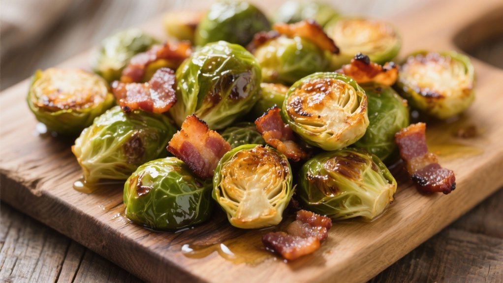 crispy bacon brussels sprouts