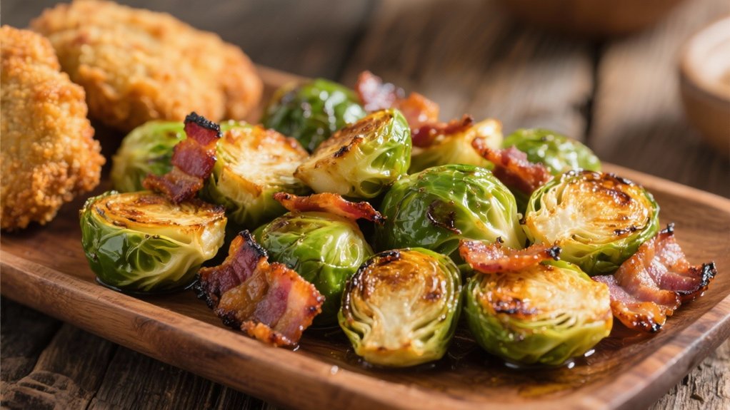crispy bacon brussels sprouts
