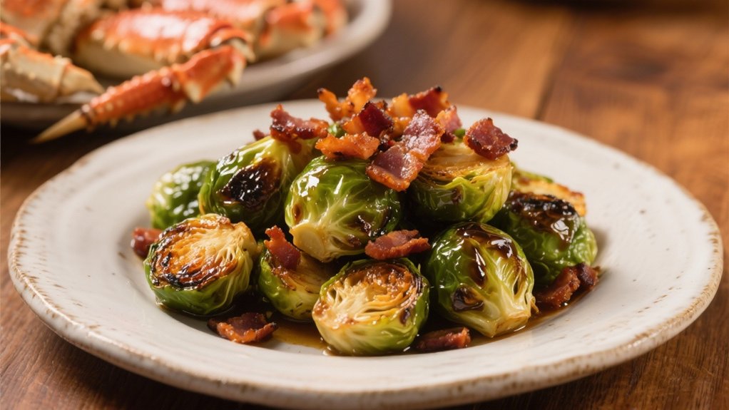 crispy bacon brussels sprouts
