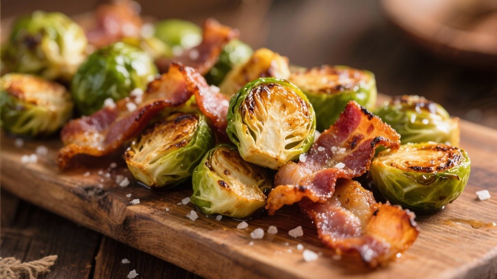 crispy bacon brussels sprouts