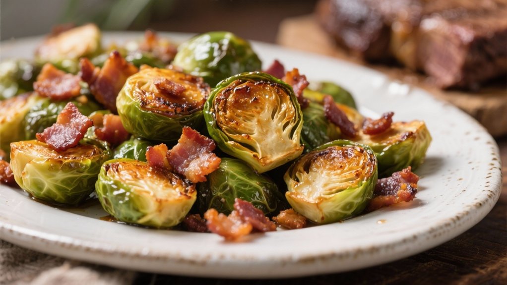 crispy bacon brussels sprouts