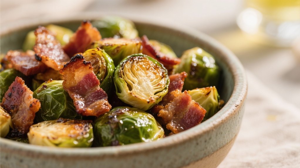 crispy bacon brussels sprouts